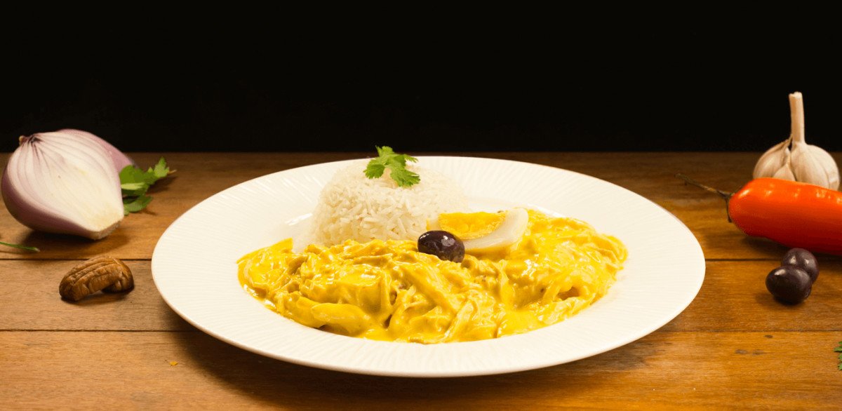 Ají de gallina listo