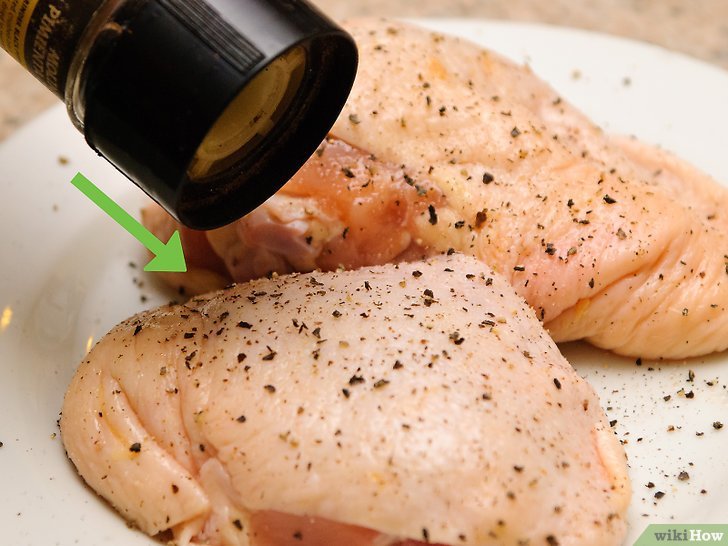 Sazonar el pollo