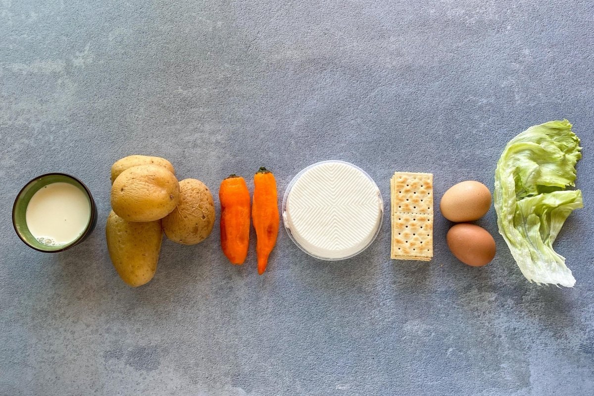 Preparando ingredientes